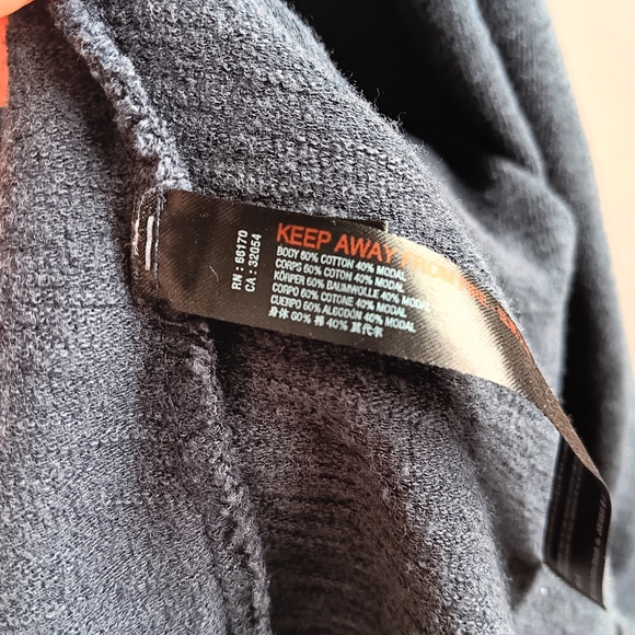 Anthropologie Saturday Sunday Kathie Gray French Terry Flounce Dress Size Large - Picture 5 of 7